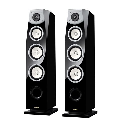 Yamaha NS-F901 Soavo Floor Standing Speaker Pair, Piano Black at Gear4music.com