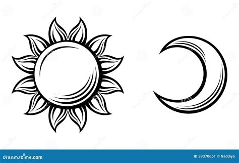 Silhouettes Sun Moon Stock Illustrations – 1,706 Silhouettes Sun Moon Stock Illustrations ...