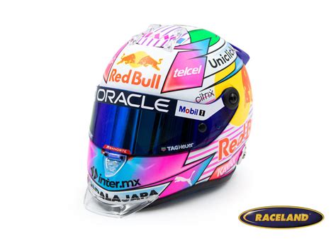 Helmet Schuberth Red Bull Racing F1 Miami GP 2022 - F1 helmets FORMULA 1 MOTORSPORTS