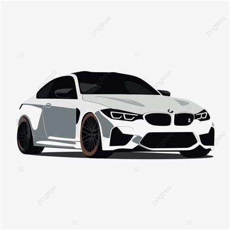 Bmw Clipart Full Bmw M4 Car Vector Illustration Graphic Art Cartoon, Car Clipart, Art Clipart ...