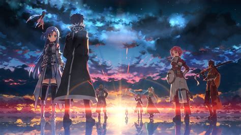 Sword Art Online II 4K Ultra HD Wallpaper by Yuuki Tatsuya