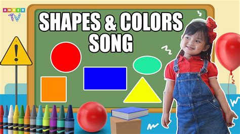 Shapes and Colors Song for Kids | Nursery Rhymes for Kids - YouTube