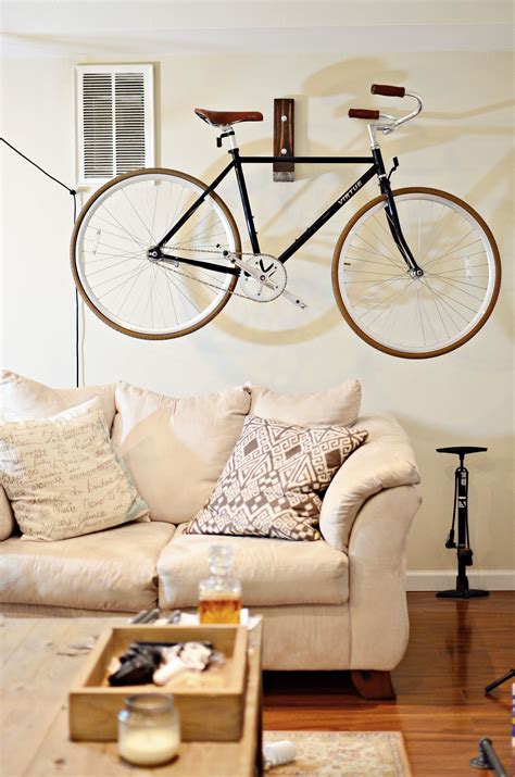 simple wood wall bike rack mount | Bike rack wall, Wood wall, Home