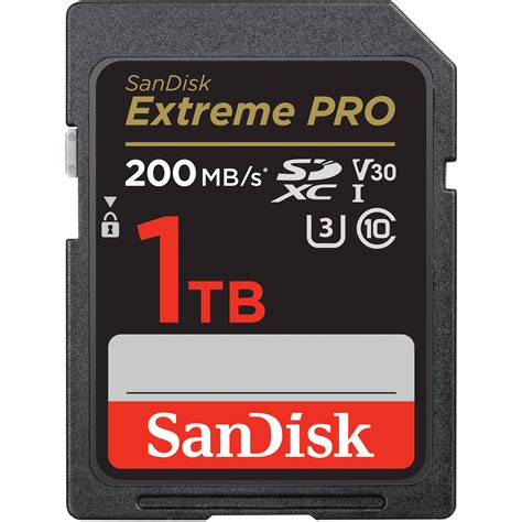 SanDisk 1TB Extreme PRO UHS-I SDXC Memory Card