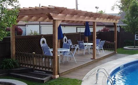 Comfortable and Cozy Pool Pergola Ideas | Pergola Gazebos: