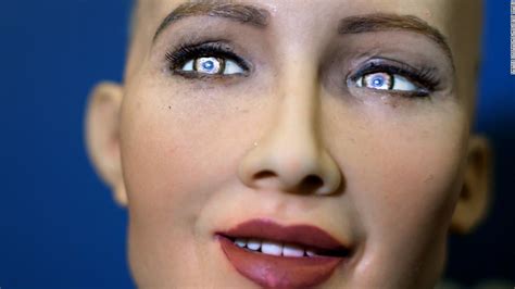 How Sophia the robot copies human facial expressions - CNN Style