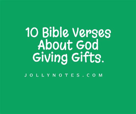 10 Bible Verses About God Giving Gifts, Gifts From God – Beautiful & Inspiring! – Daily Bible ...