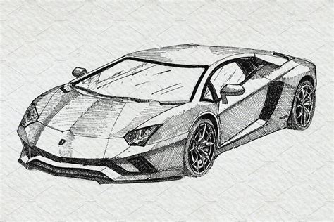 Supercars Sports Car Clipart Pack in 2022 | Cool car drawings, Car drawings, Car painting