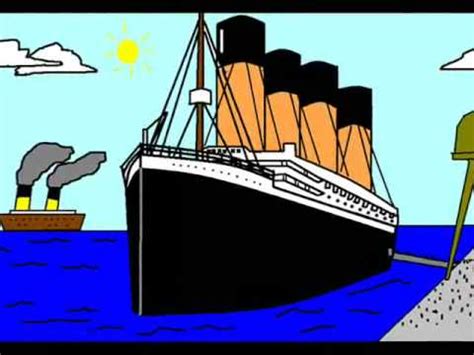 Titanic Sinking Animation Video