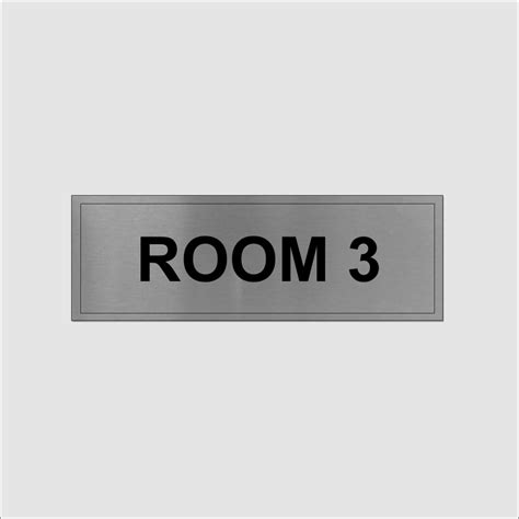 Room Number Signs