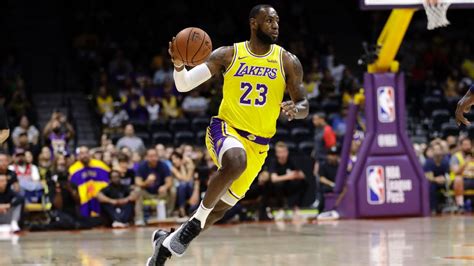 LeBron James creates first highlights as Laker in preseason debut - ABC7 Los Angeles