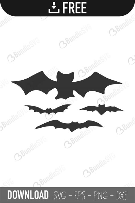 Halloween Bats SVG Cut Files Free Download | BundleSVG