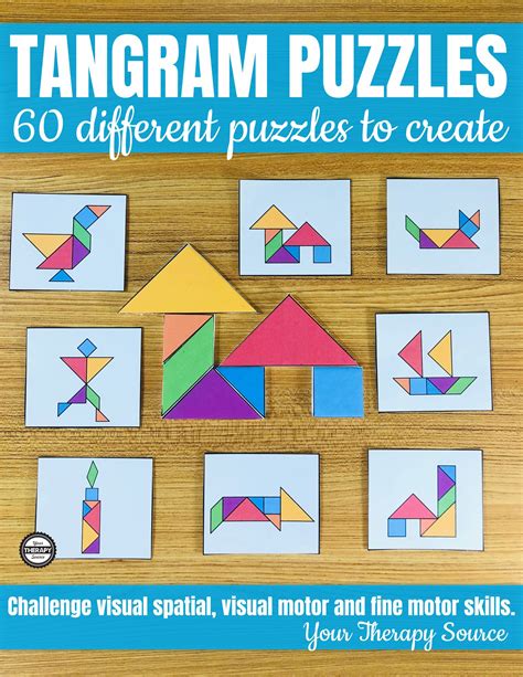 Free Printable Tangram Puzzles - Printable Word Searches