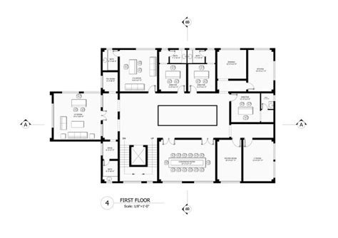 Bank Design First Floor Plan Architectural Design 2 | Floor plan design, Bank design, Bank ...