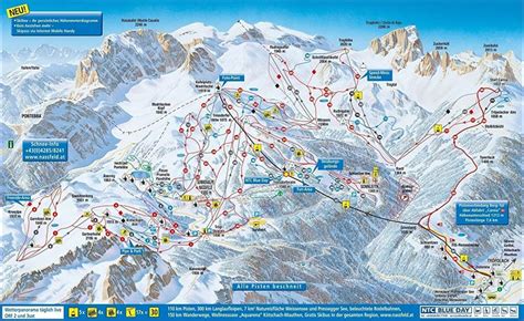 Austria Ski Resorts Map