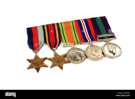 British military medals hi-res stock photography and images - Alamy