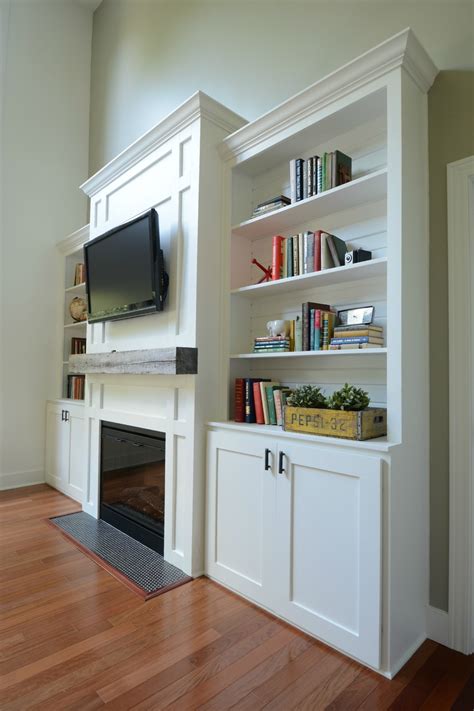 Living Room Built-In Cabinets — Decor and the Dog