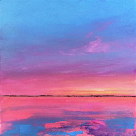 Sunset Sky II Painting by Doreen Starling - Fine Art America