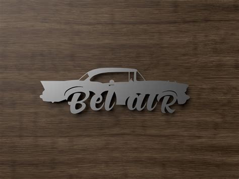 Chevy Chevrolet Bel Air DXF and SVG Files Digital Download - Etsy