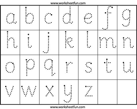 Small Abcd Worksheet – Letter Worksheets