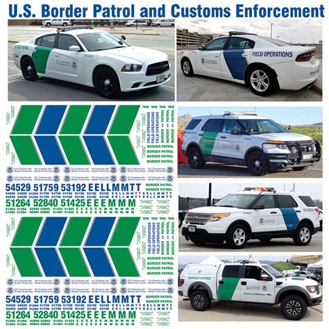 U.S. Border Patrol & Customs Border Protection (Multiple Vehicles) – Bilbozodecals