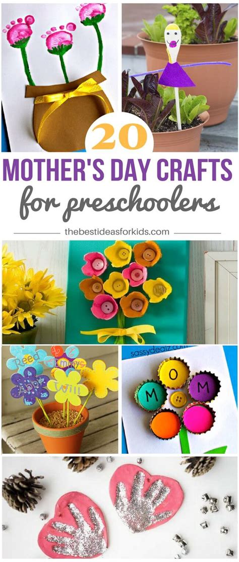 20 Mother's Day Crafts for Preschoolers - The Best Ideas for Kids