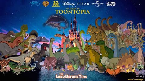 Toontopia Poster - the Land Before Time by conthauberger on DeviantArt | Land before time ...