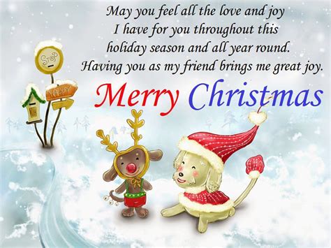 Happy Christmas Messages For Friends - WishesMsg