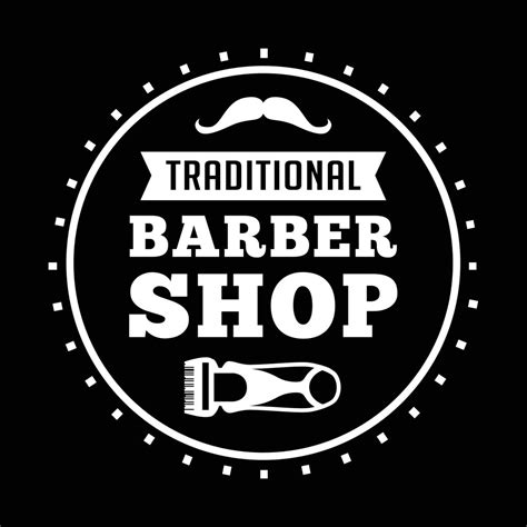 Vintage Barber Shop Logo PNG & EPS - Master Bundles