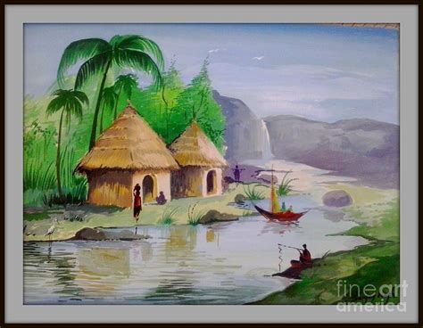 Nature- Poster Colour Painting Painting by Sanjay Wagh