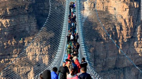 Incredible photos of Hongyagu glass bridge in China | CNN Travel