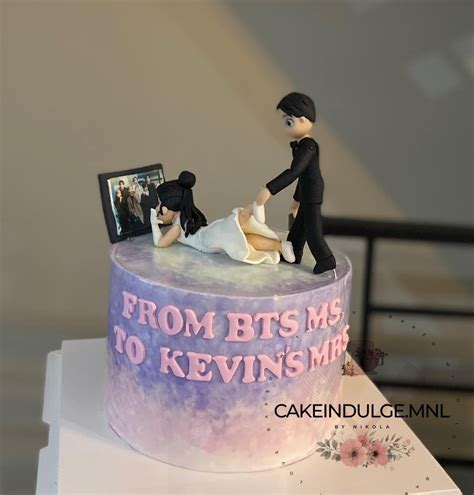 Bridal BTS Cake - CakeIndulge PH