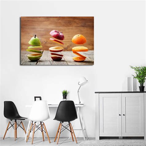 Slices of Fruit Multi Panel Canvas Wall Art | ElephantStock