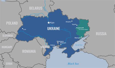 Map Of Ukraine Showing Regions - Get Latest Map Update