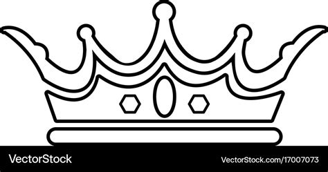 Crown Outline - Design simple crowns vector set. - Go Images Load