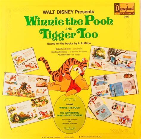 Disney’s “Winnie the Pooh & Tigger Too” on Records