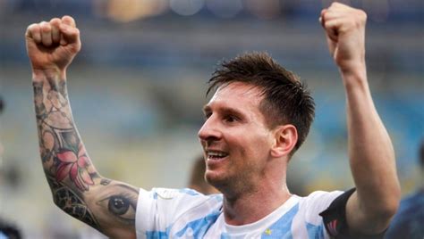 Copa America 2021: Lionel Messi dedicates Argentina's title triumph to family, nation and late ...