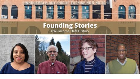 Explore UW Tacoma Legacy in New Founding Stories Oral History Interviews and Website – UW Tacoma ...