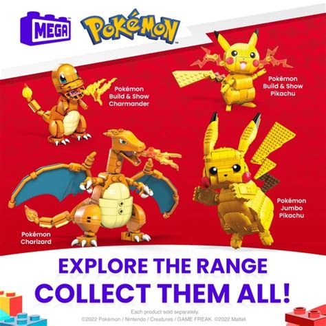 Mega Construx Pokémon Jumbo Pikachu Building Set | Smyths Toys UK