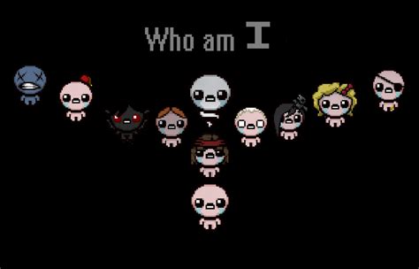 Bind Of Isaac Rebirth All Characters by tremarvel08-draws on DeviantArt