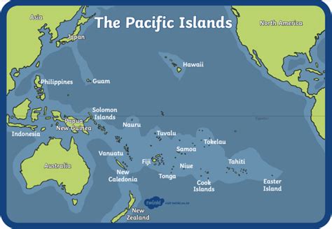 Pacific Islands Facts for Kids | Teaching Wiki | Twinkl USA