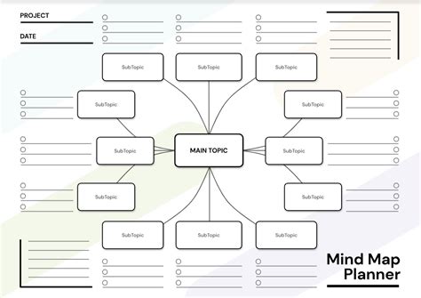 10 Free Mind Map Templates