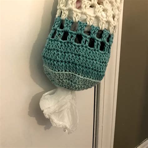 Crochet Plastic Bag Holder Pattern - Crochet It Creations