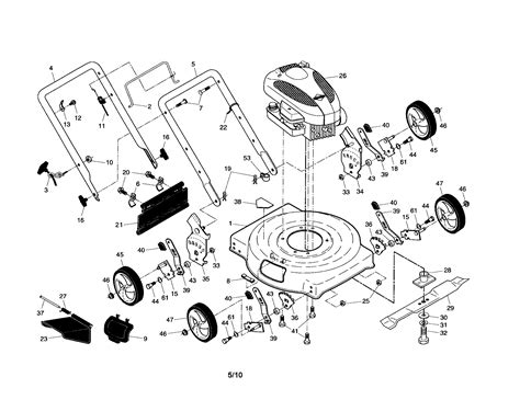 Craftsman Mower Parts Diagram - Diary Ship