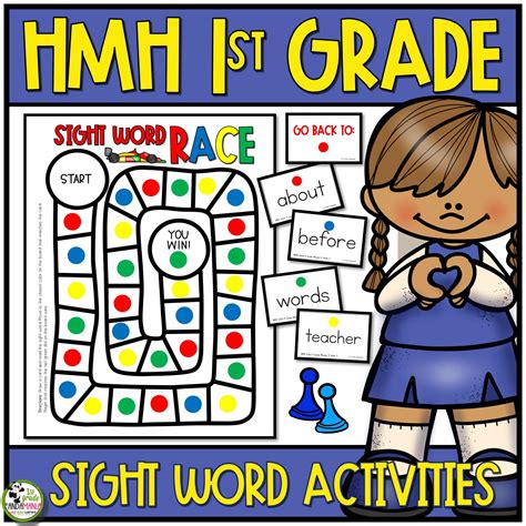 HMH Into Reading Flash Cards Sight Word Games and Centers 1st Grade 2020 | 1st Grade Pandamania ...