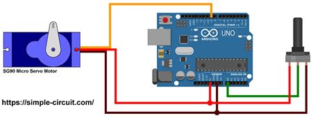 Servo Motor Control With Arduino Simple Circuit, 42% OFF