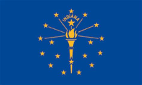 Indiana State Flag 2x3 - Uncommon USA