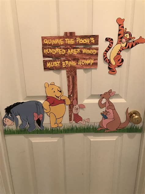 Winnie The Pooh Christmas Door Decorations For Preschoolers | Psoriasisguru.com