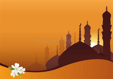 Arabian Background stock vector. Illustration of minaret - 12289169