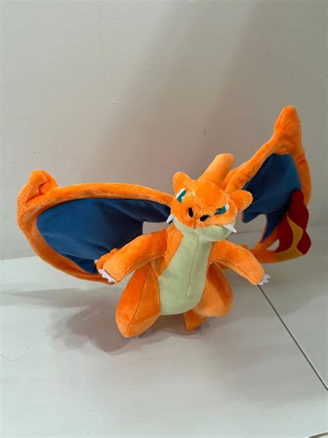 Pokemon Mega Charizard Soft Toy, Hobbies & Toys, Toys & Games on Carousell